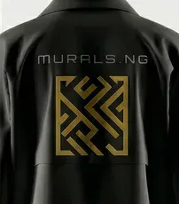 ASE Wet Work Suit — back panel gold embroidery detail