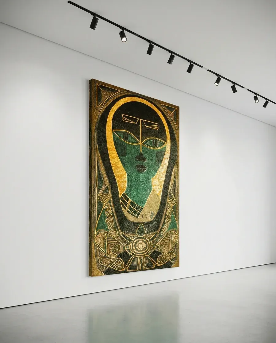 CONSECRATED stretched canvas installation