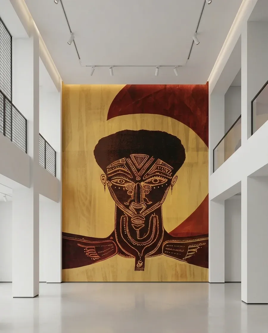 Ori Inú direct on wall installation