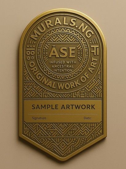 ASE Authentication Plaque 3