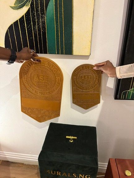 ASE Authentication Plaque 1