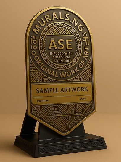 ASE Authentication Plaque 2